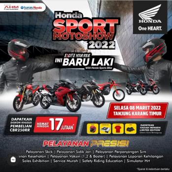 Main Dealer dan Jaringannya NSS Kedaton Mengadakan Honda Sport Motoshow Maret 2022